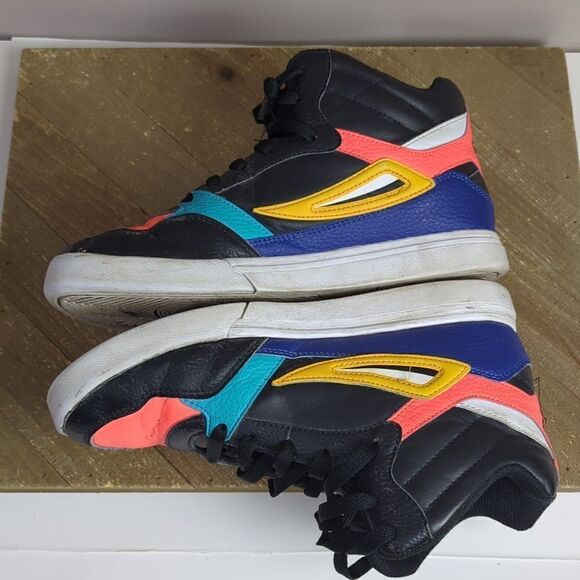 Colorful fila high tops mens 6.5 - Picture 5 of 6